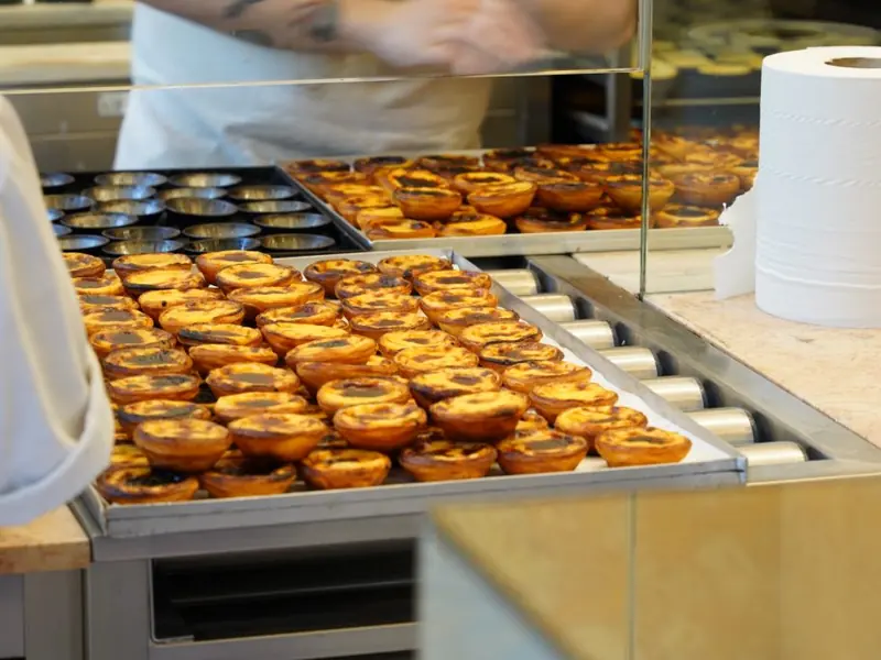 Fresh baked trays